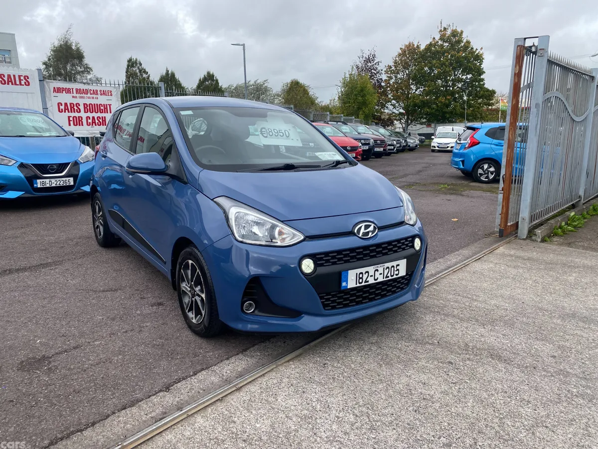 Hyundai i10 Hatchback, Petrol, 2018, Blue