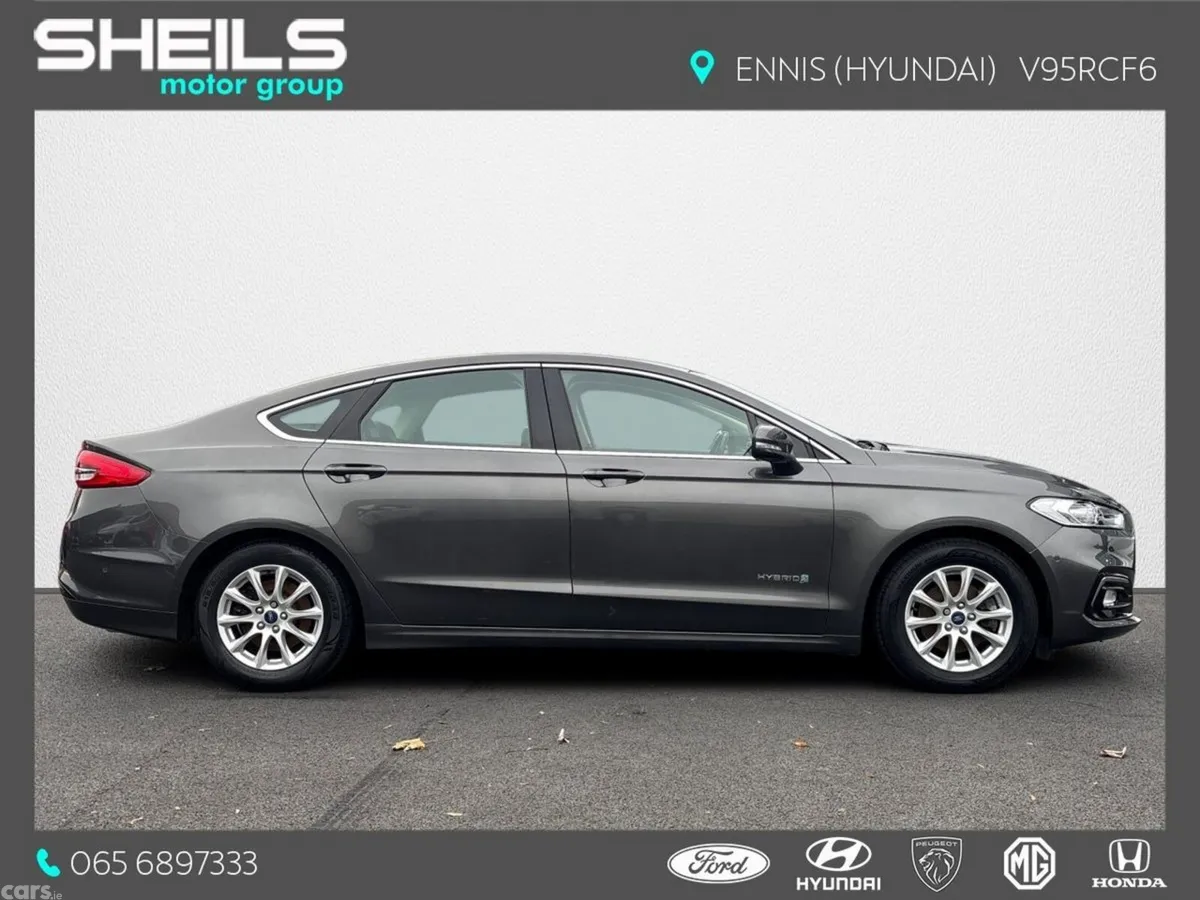 Ford Mondeo Saloon, Petrol Hybrid, 2019, Silver