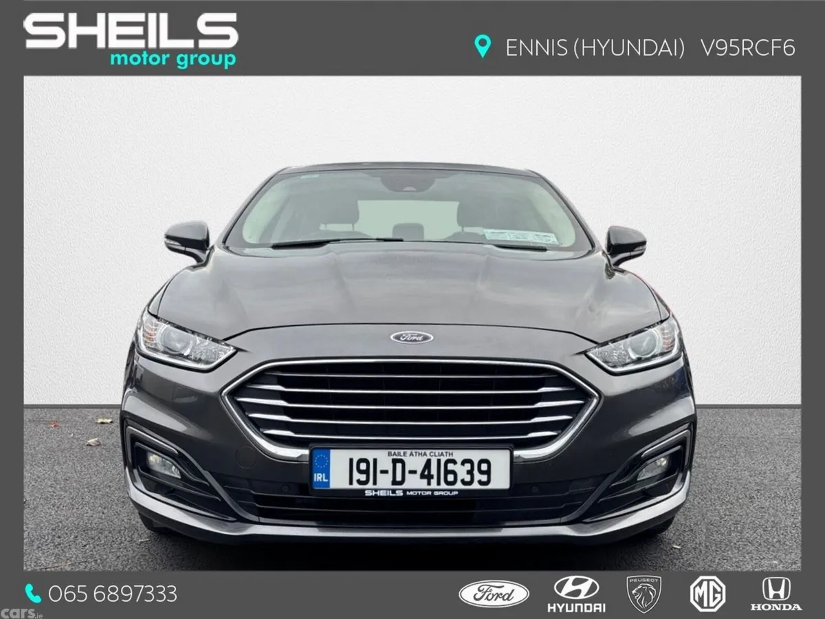 Ford Mondeo Saloon, Petrol Hybrid, 2019, Silver