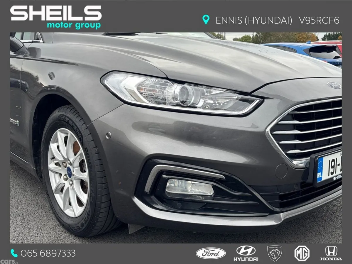 Ford Mondeo Saloon, Petrol Hybrid, 2019, Silver