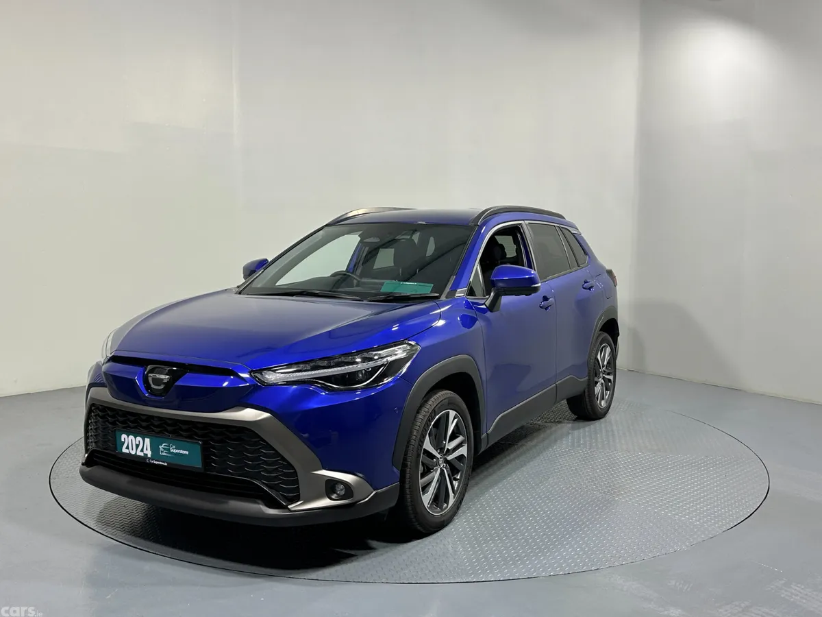 Toyota Corolla Cross SUV, Petrol Hybrid, 2024, Blue