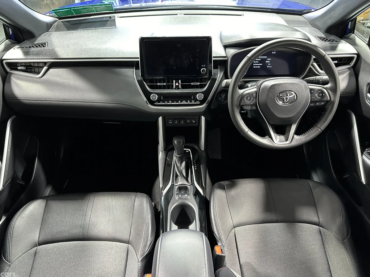Toyota Corolla Cross SUV, Petrol Hybrid, 2024, Blue