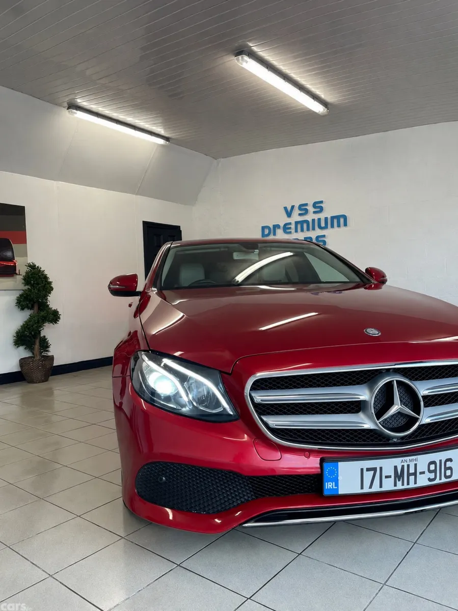Mercedes-Benz E-Class Saloon, Diesel, 2017, Red