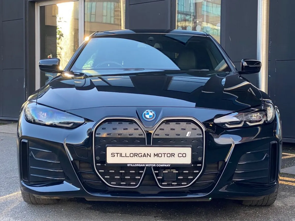 BMW i4 Coupe, Electric, 2024, Black