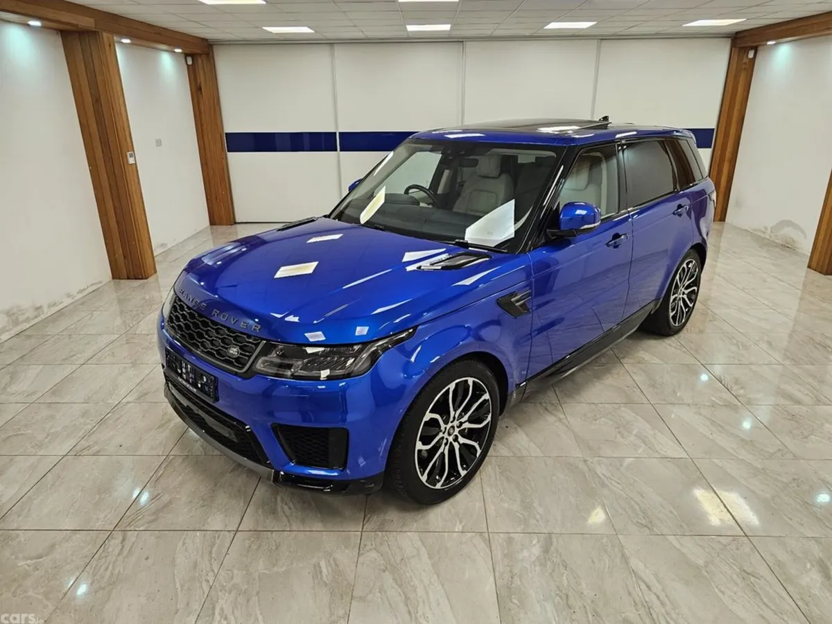 Land Rover Range Rover Sport SUV, Petrol Plug-in Hybrid, 2022, Blue