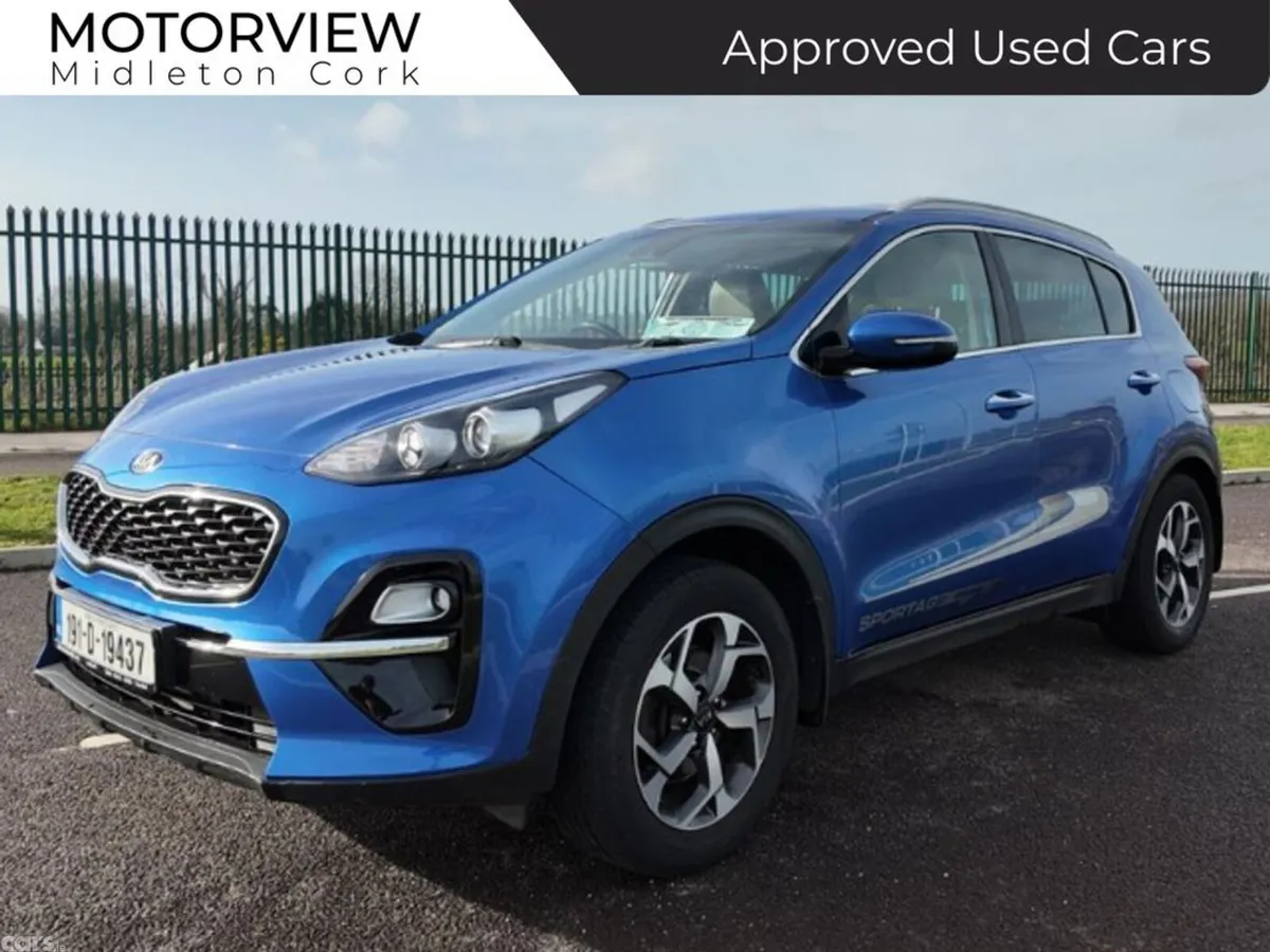 Kia Sportage SUV, Diesel, 2019, Blue