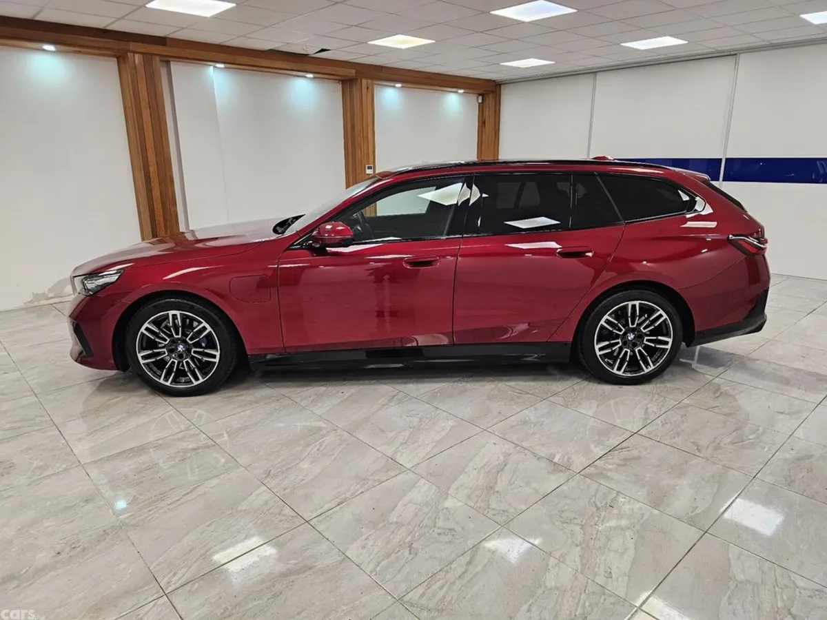 BMW 5-Series Estate, Petrol Plug-in Hybrid, 2026, Red