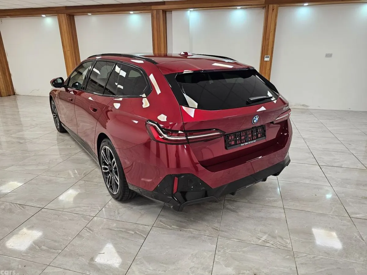 BMW 5-Series Estate, Petrol Plug-in Hybrid, 2026, Red
