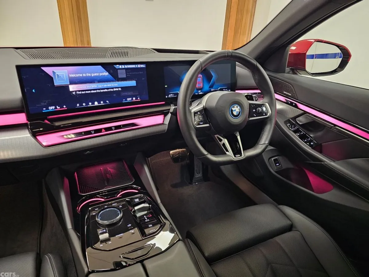 BMW 5-Series Estate, Petrol Plug-in Hybrid, 2026, Red