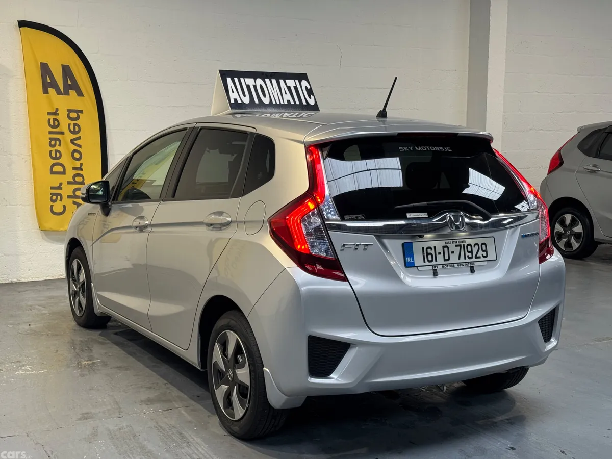 Honda Fit Hatchback, Petrol Hybrid, 2016, Silver