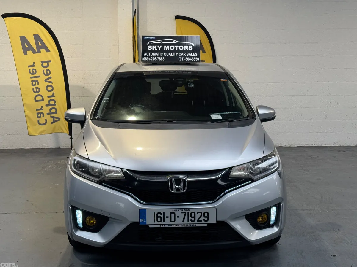 Honda Fit Hatchback, Petrol Hybrid, 2016, Silver