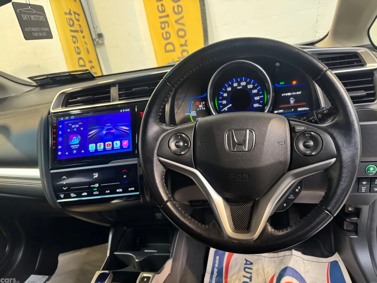 Honda Fit Hatchback, Petrol Hybrid, 2016, Silver