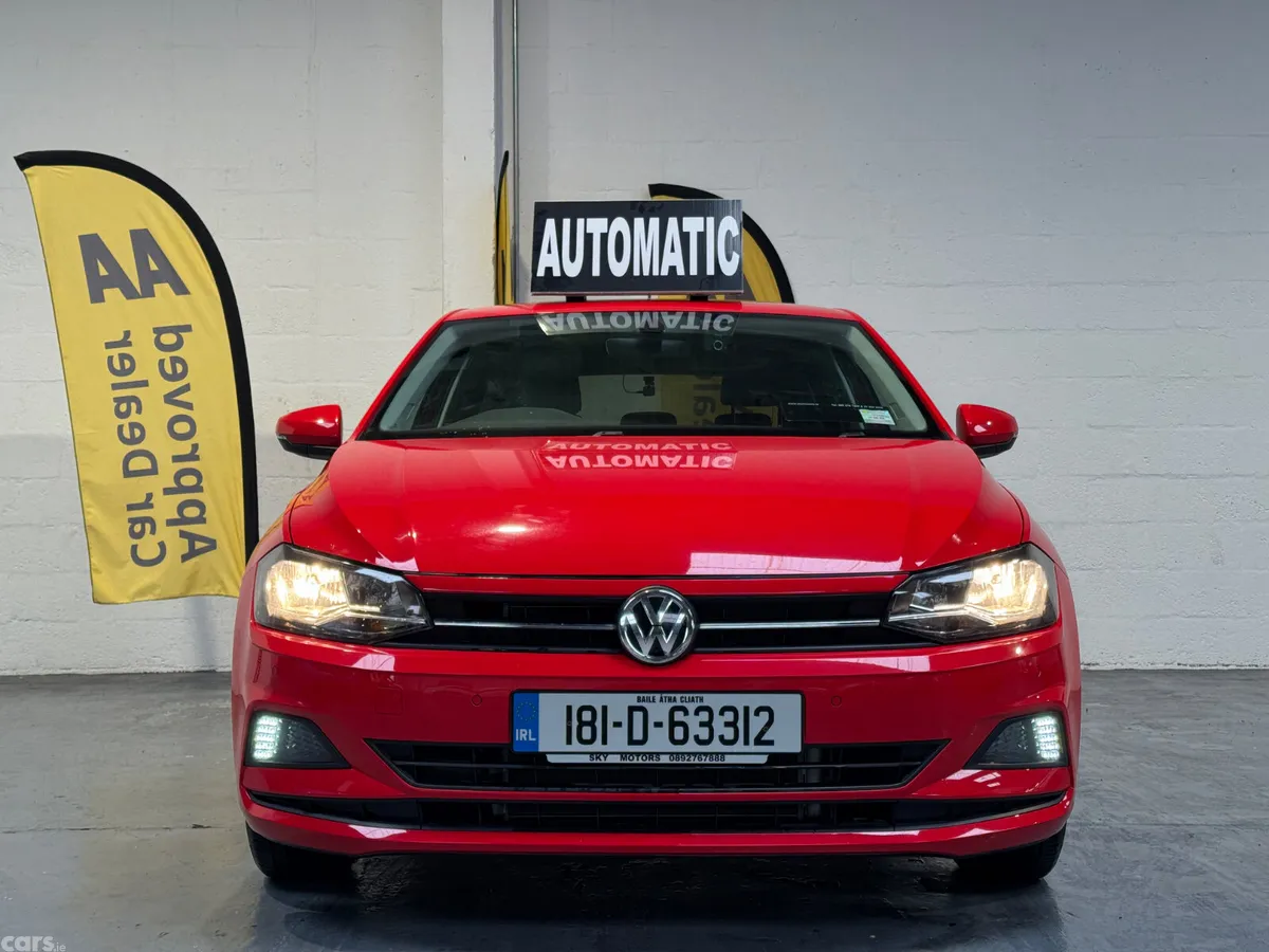 Volkswagen Polo Hatchback, Petrol, 2018, Red