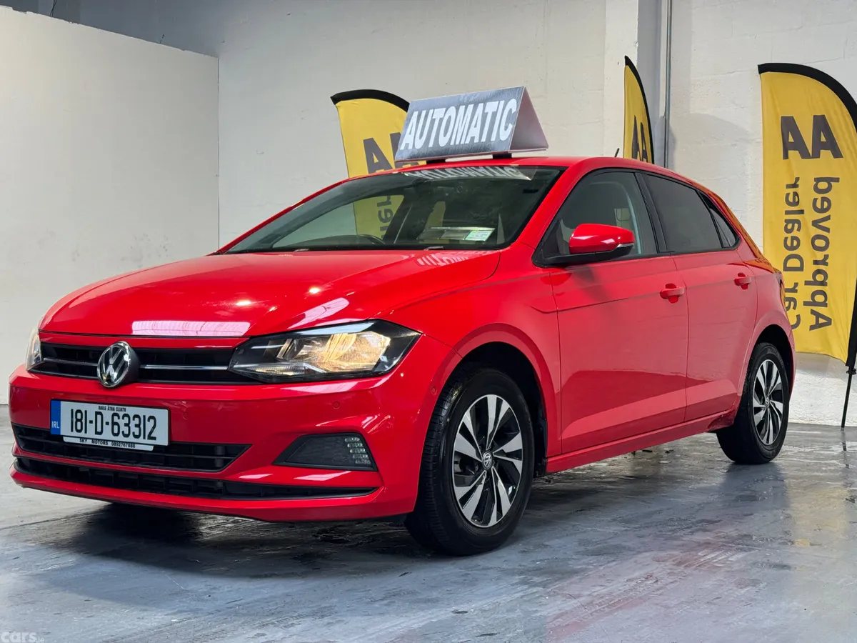 Volkswagen Polo Hatchback, Petrol, 2018, Red