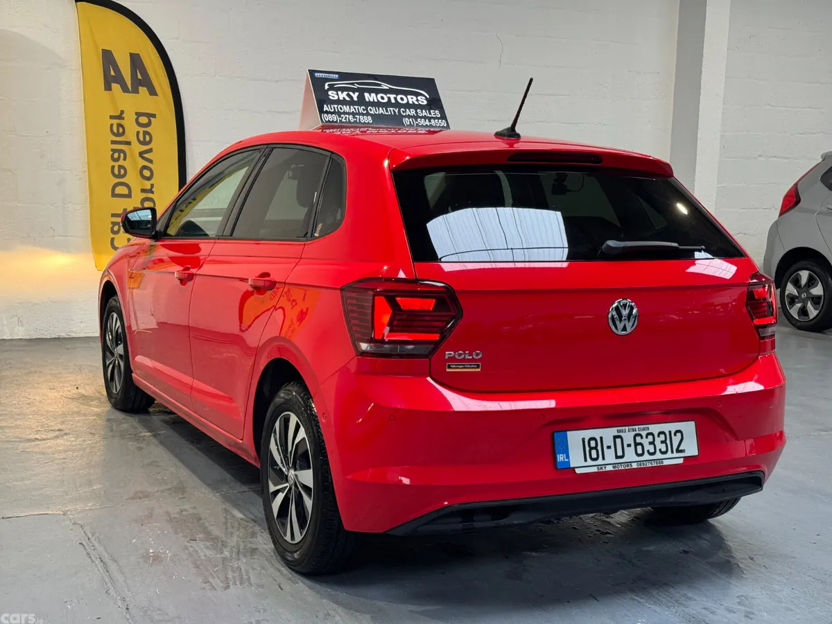 Volkswagen Polo Hatchback, Petrol, 2018, Red