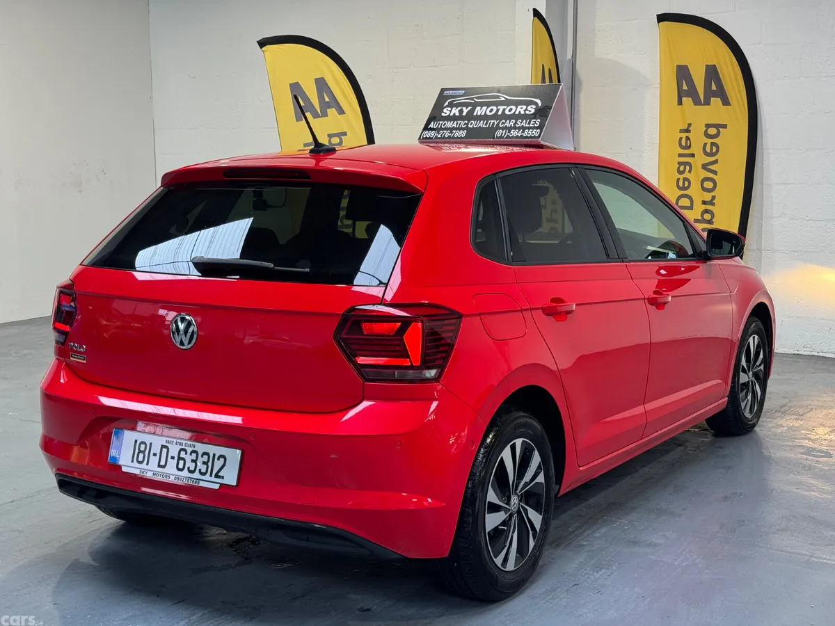 Volkswagen Polo Hatchback, Petrol, 2018, Red