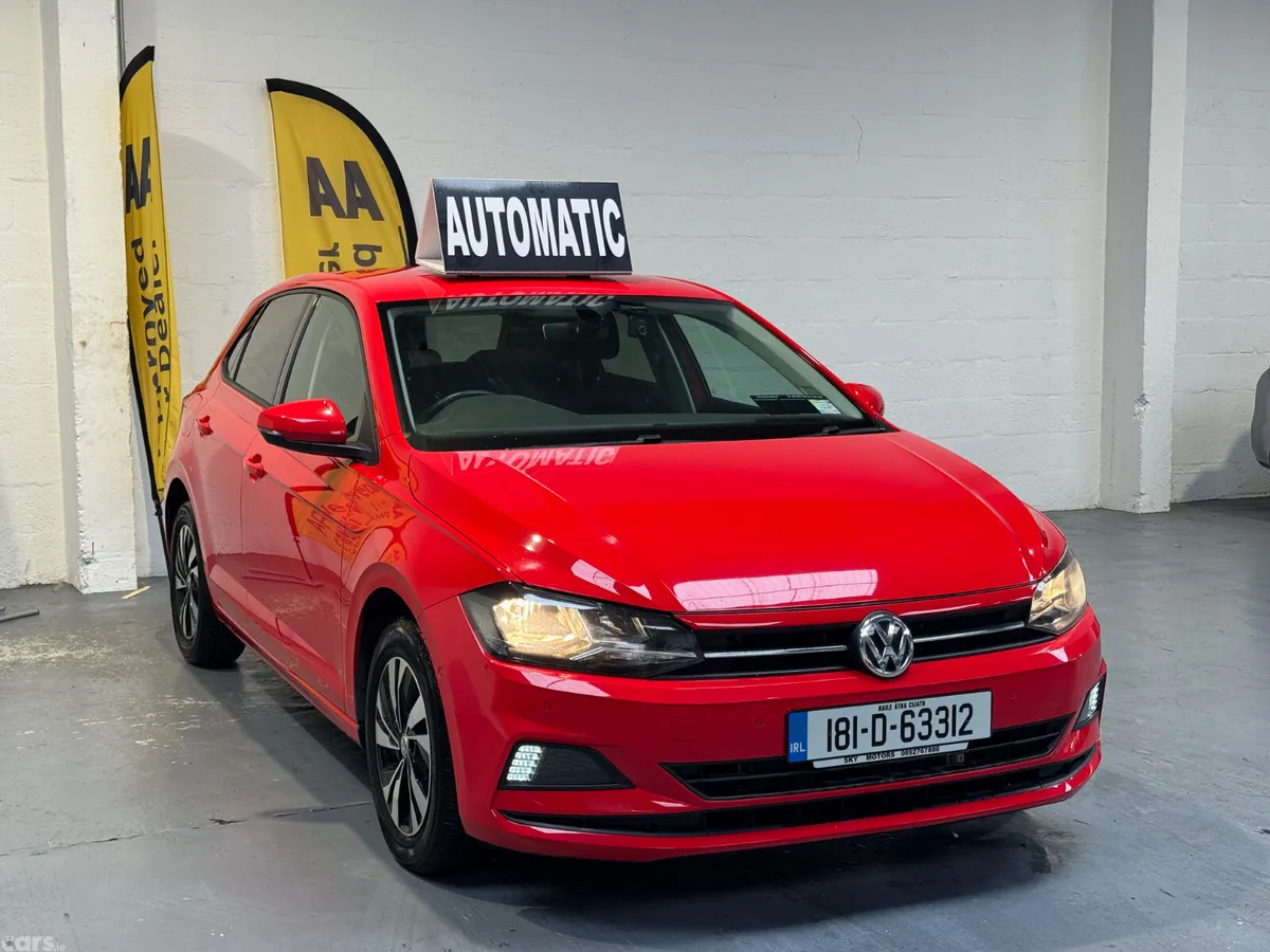 Volkswagen Polo Hatchback, Petrol, 2018, Red