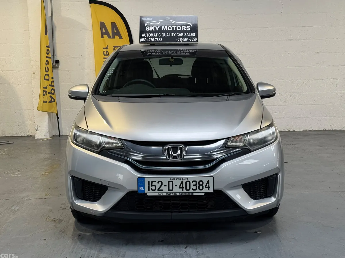 Honda Fit Hatchback, Petrol Hybrid, 2015, Silver