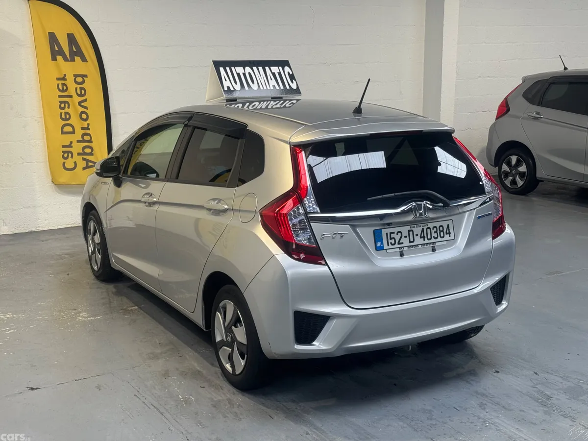 Honda Fit Hatchback, Petrol Hybrid, 2015, Silver