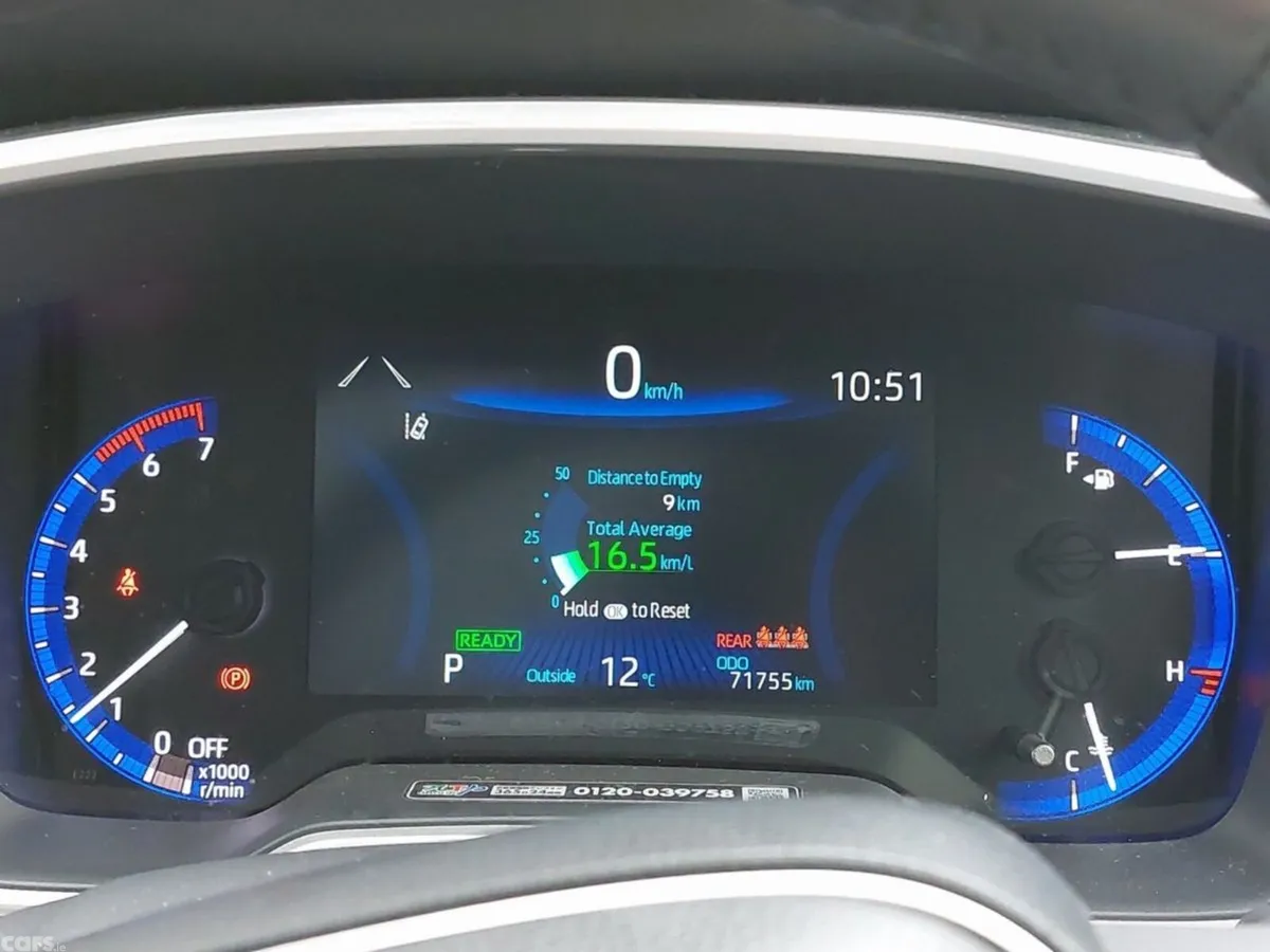 Toyota Corolla Cross SUV, Petrol Hybrid, 2022, Blue