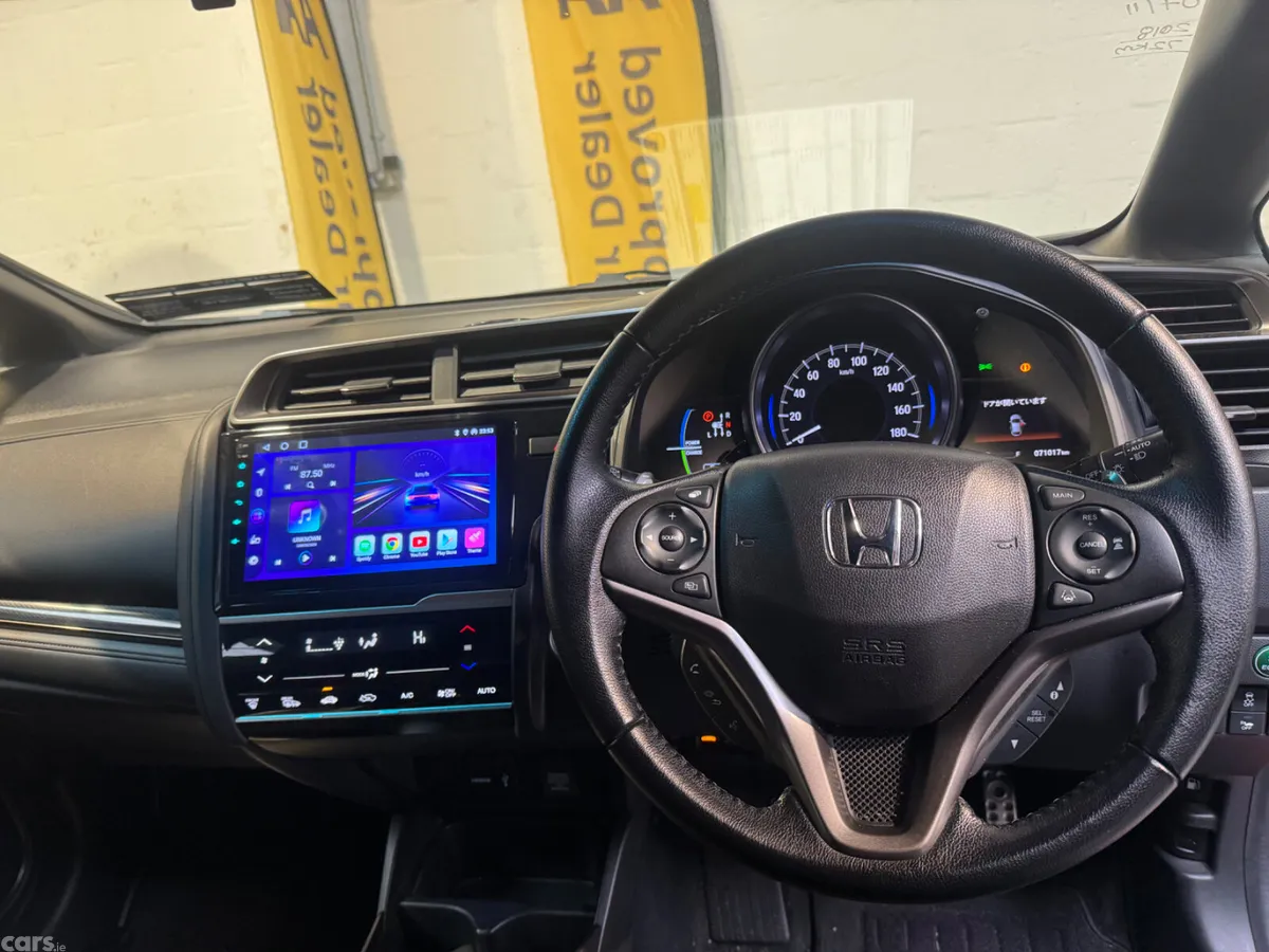 Honda Fit Hatchback, Petrol Hybrid, 2018, Red