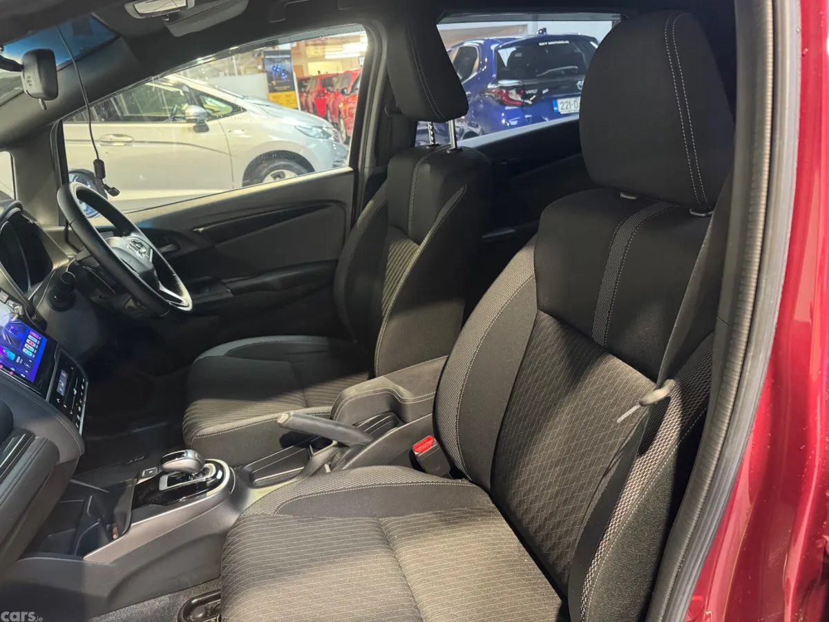 Honda Fit Hatchback, Petrol Hybrid, 2018, Red