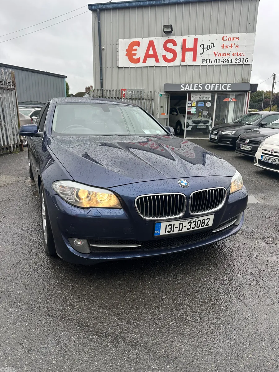 BMW 5-Series Saloon, Diesel, 2013, Blue