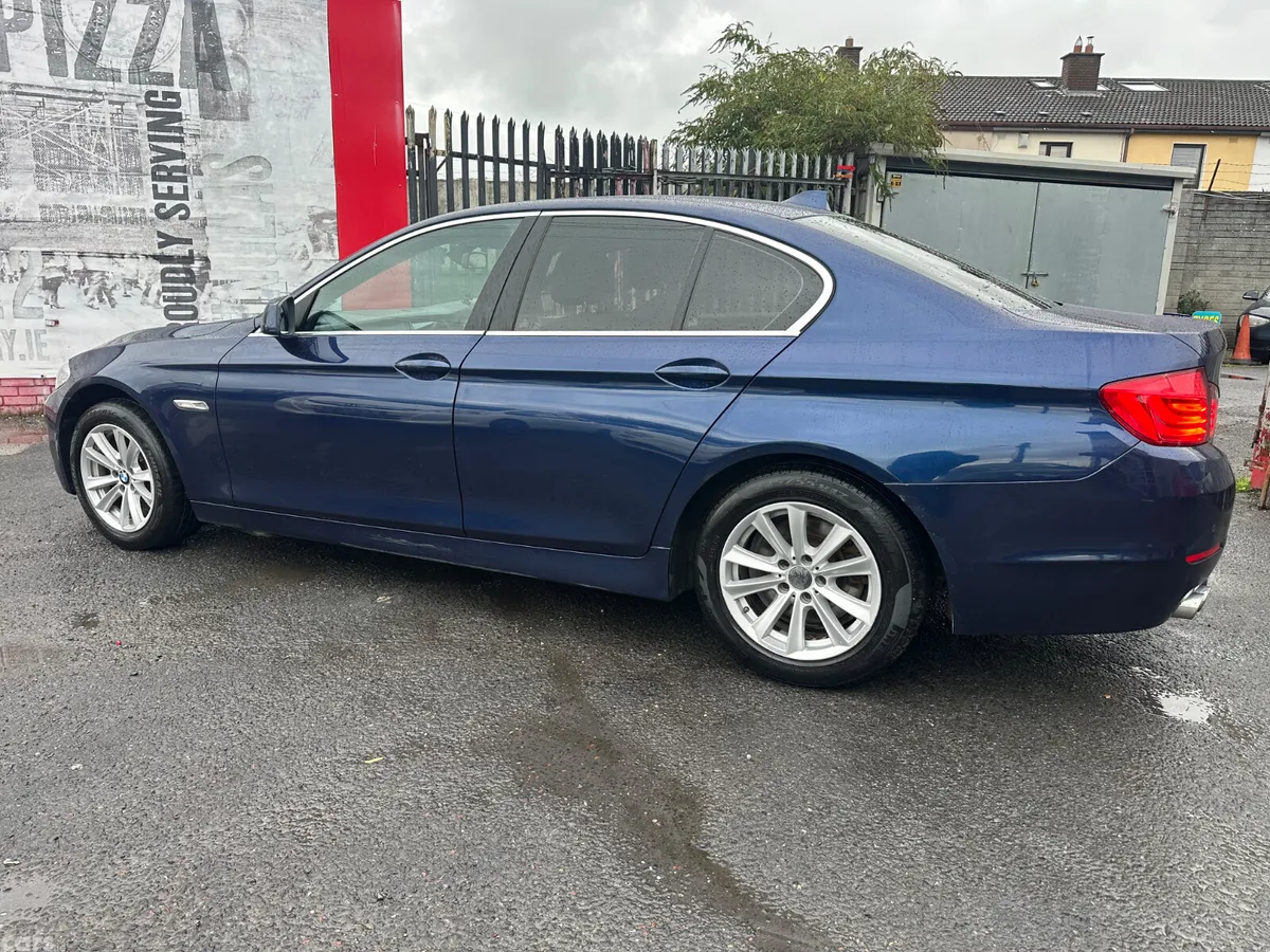 BMW 5-Series Saloon, Diesel, 2013, Blue