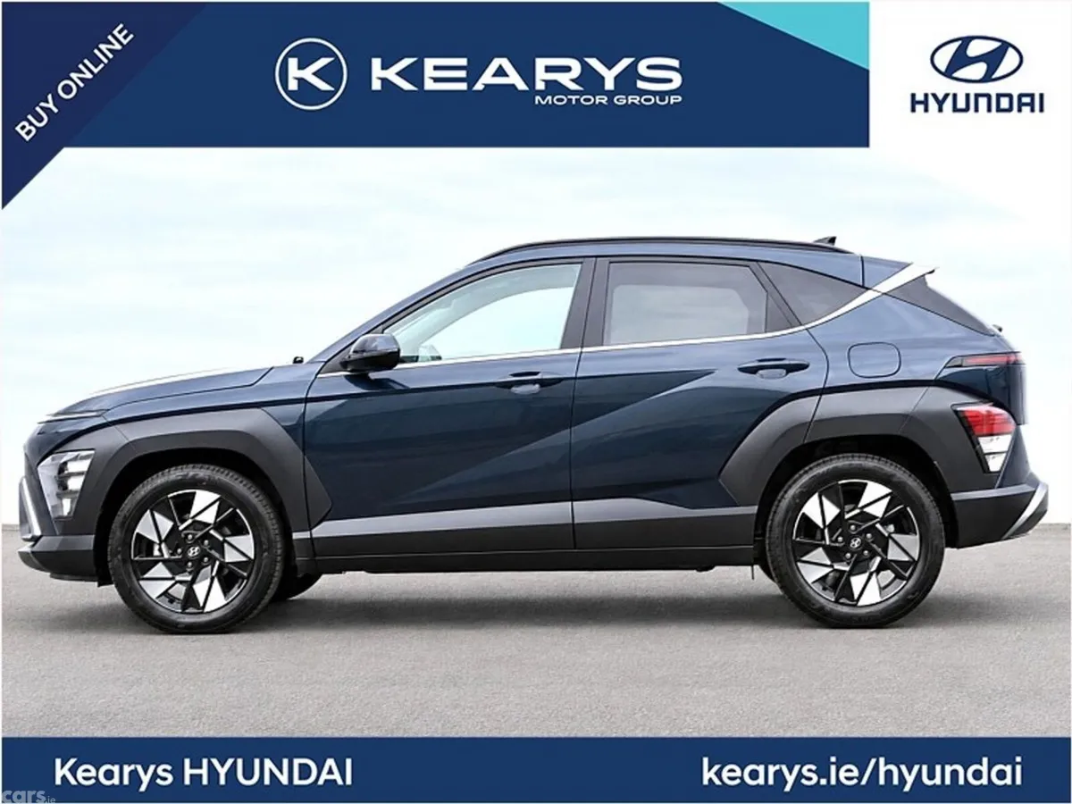 Hyundai KONA SUV, Petrol Hybrid, 2023, Blue