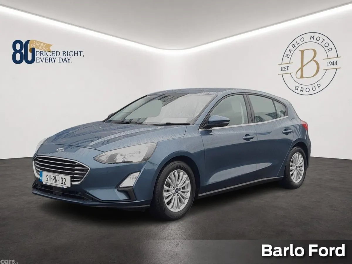 Ford Focus Hatchback, Petrol Hybrid, 2021, Blue