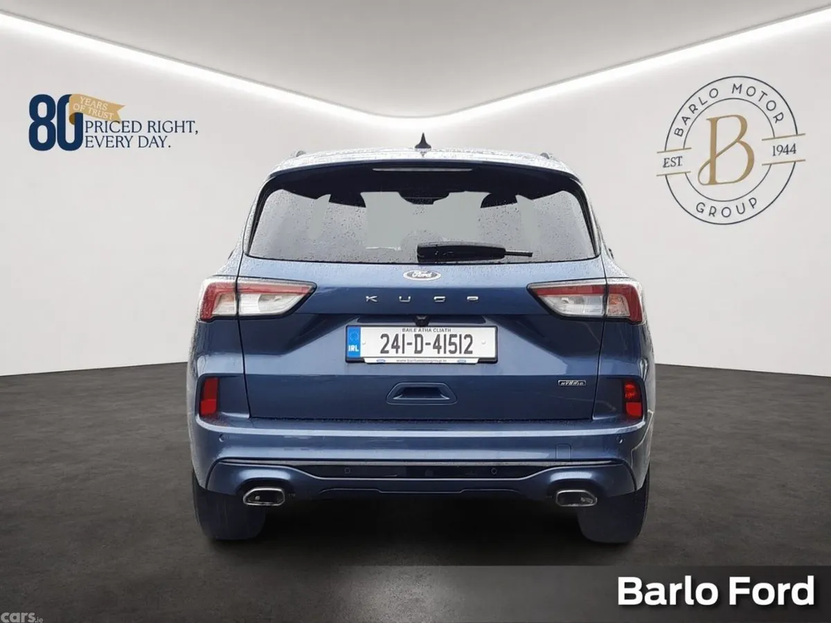 Ford Kuga SUV, Petrol Plug-in Hybrid, 2024, Blue