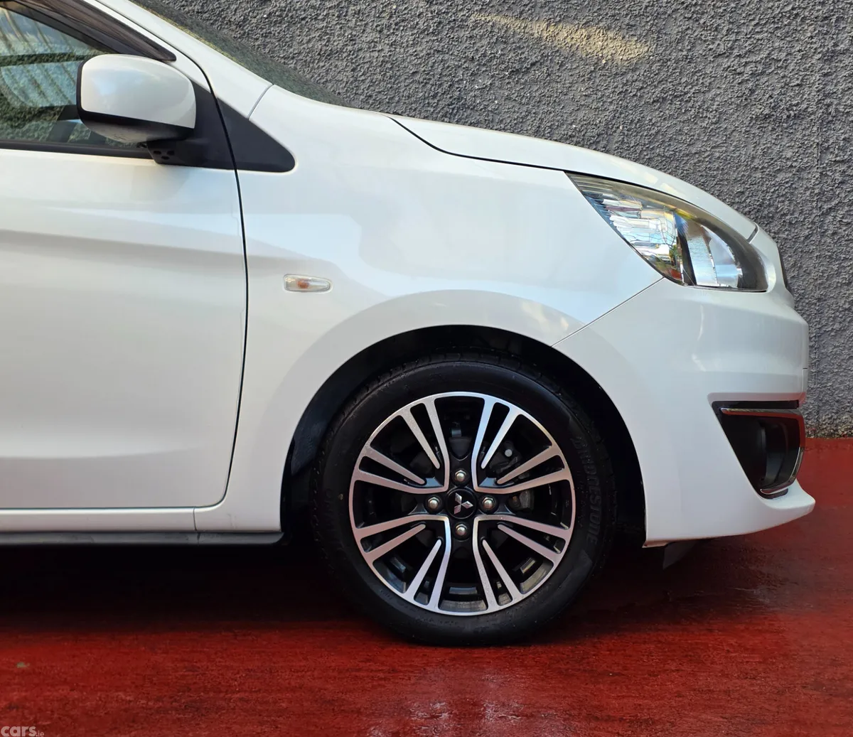 Mitsubishi Mirage Hatchback, Petrol, 2016, White
