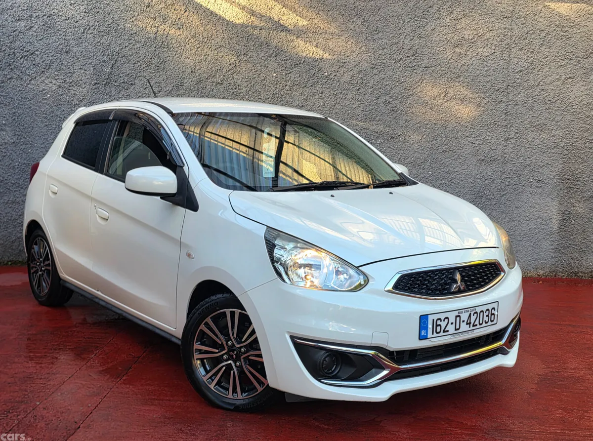 Mitsubishi Mirage Hatchback, Petrol, 2016, White