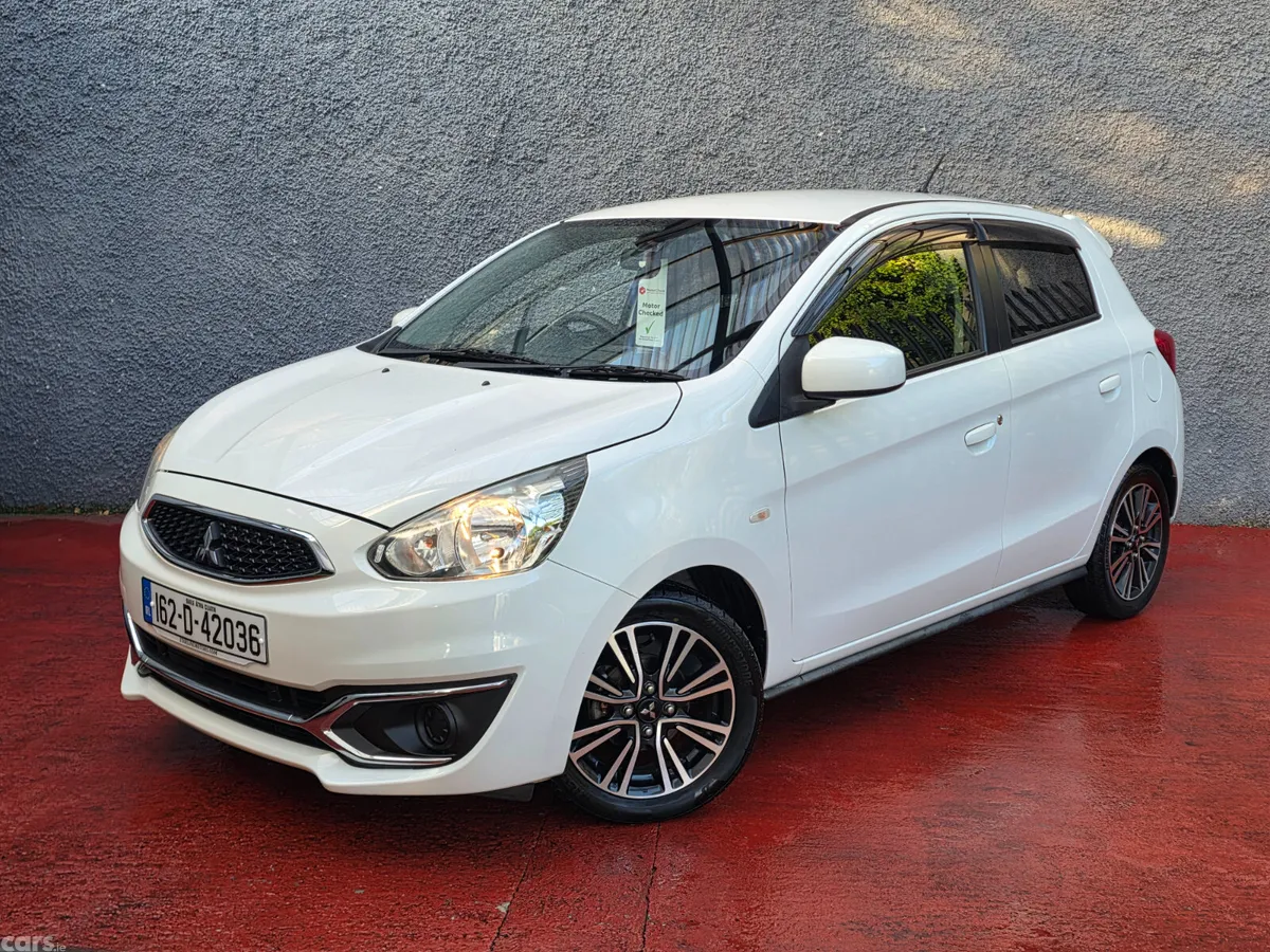Mitsubishi Mirage Hatchback, Petrol, 2016, White