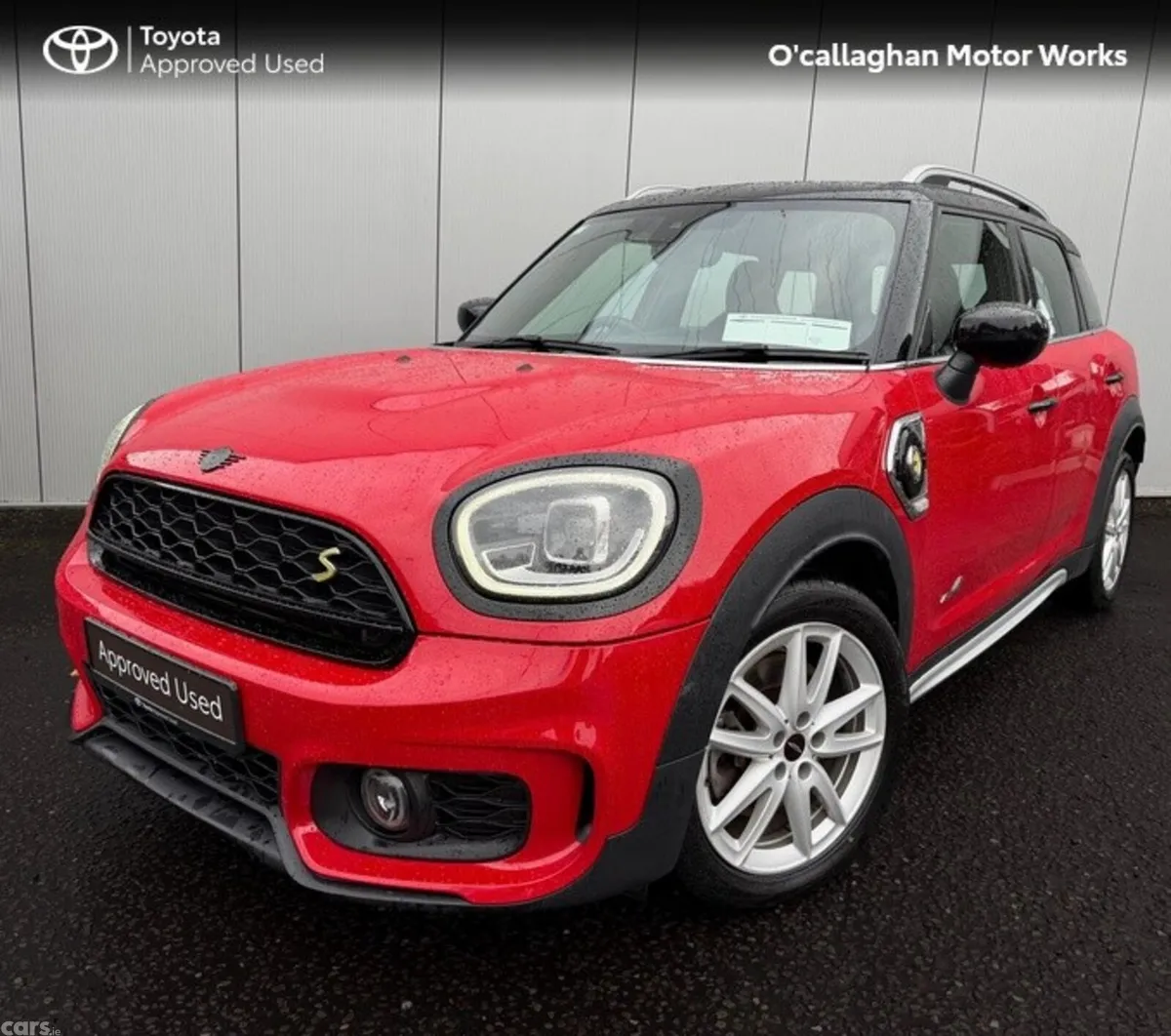 Mini Countryman Hatchback, Petrol Plug-in Hybrid, 2022, Red