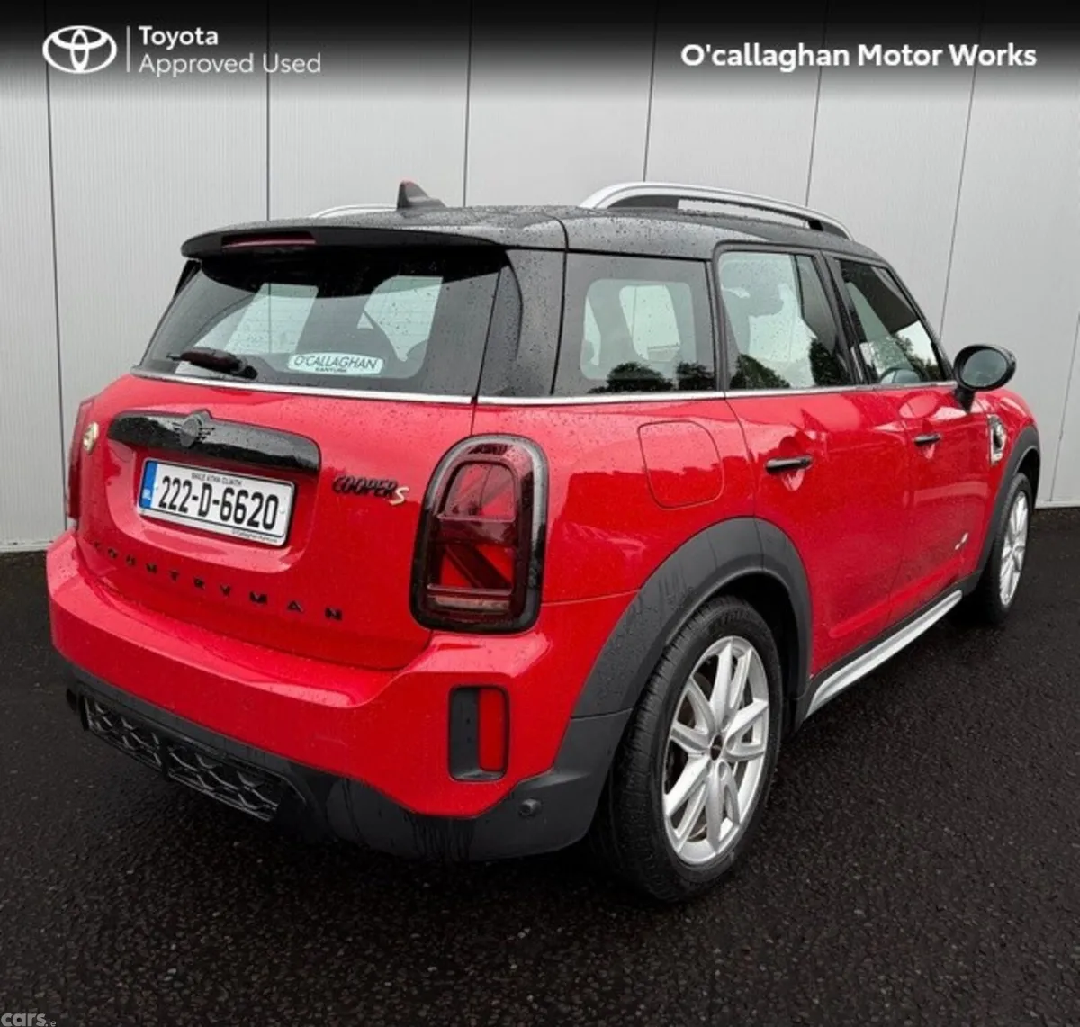 Mini Countryman Hatchback, Petrol Plug-in Hybrid, 2022, Red
