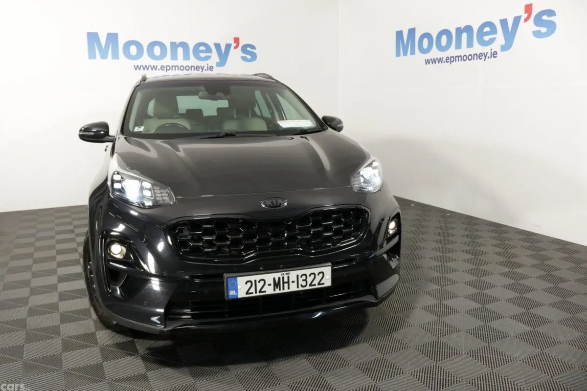 Kia Sportage SUV, Diesel Hybrid, 2021, Black