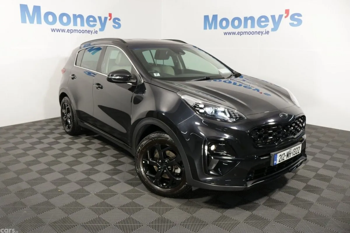 Kia Sportage SUV, Diesel Hybrid, 2021, Black