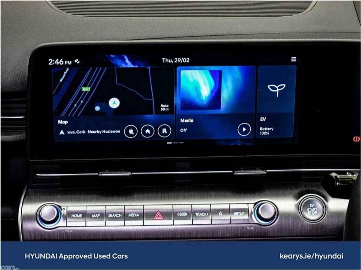 Hyundai KONA SUV, Electric, 2027, Green