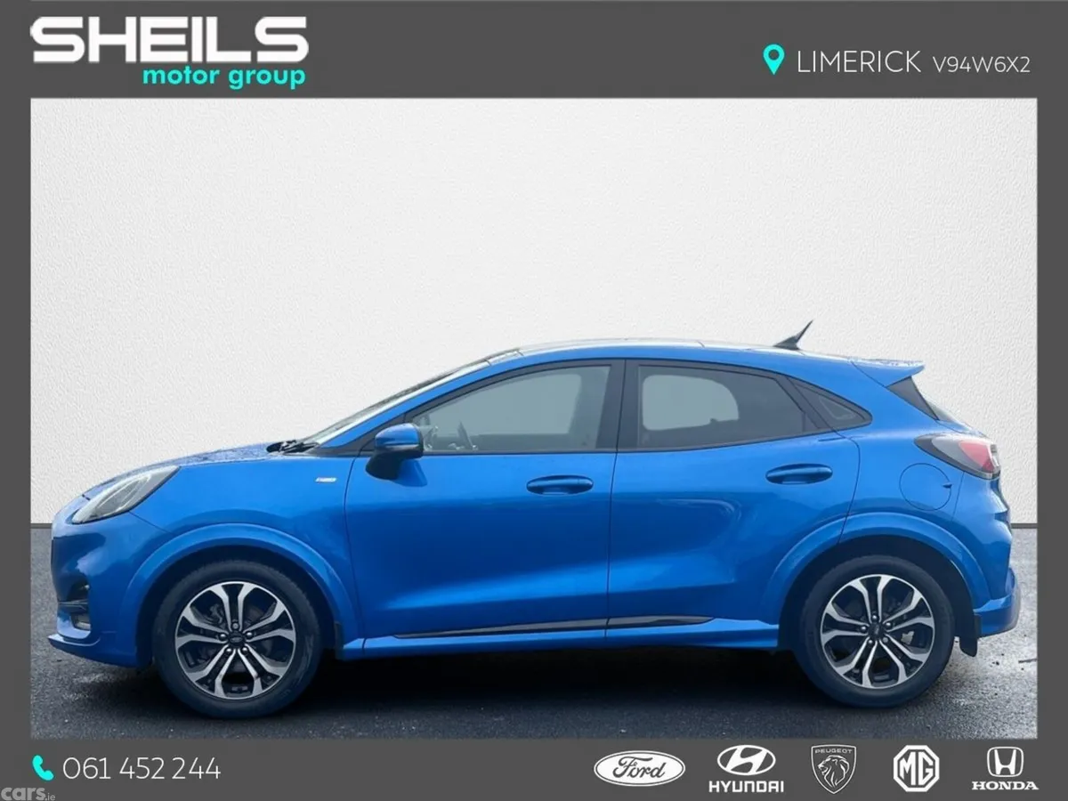 Ford Puma MPV, Petrol Hybrid, 2021, Blue