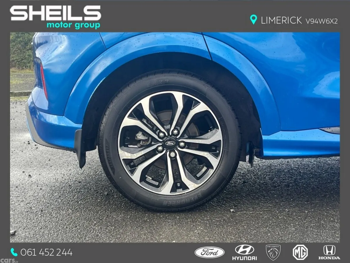 Ford Puma MPV, Petrol Hybrid, 2021, Blue