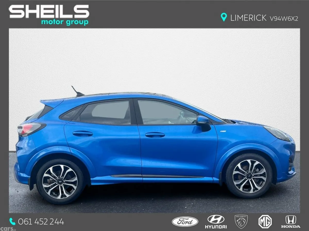 Ford Puma MPV, Petrol Hybrid, 2021, Blue