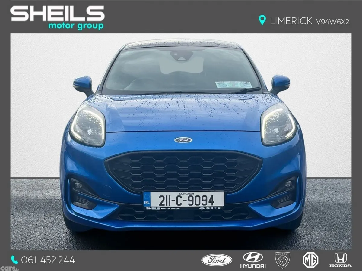 Ford Puma MPV, Petrol Hybrid, 2021, Blue