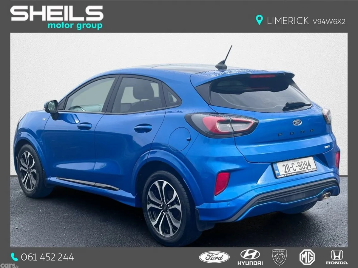 Ford Puma MPV, Petrol Hybrid, 2021, Blue