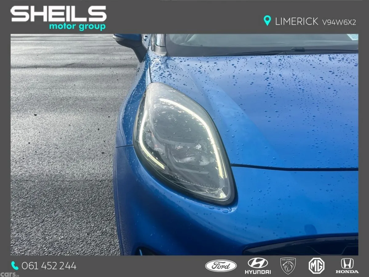 Ford Puma MPV, Petrol Hybrid, 2021, Blue