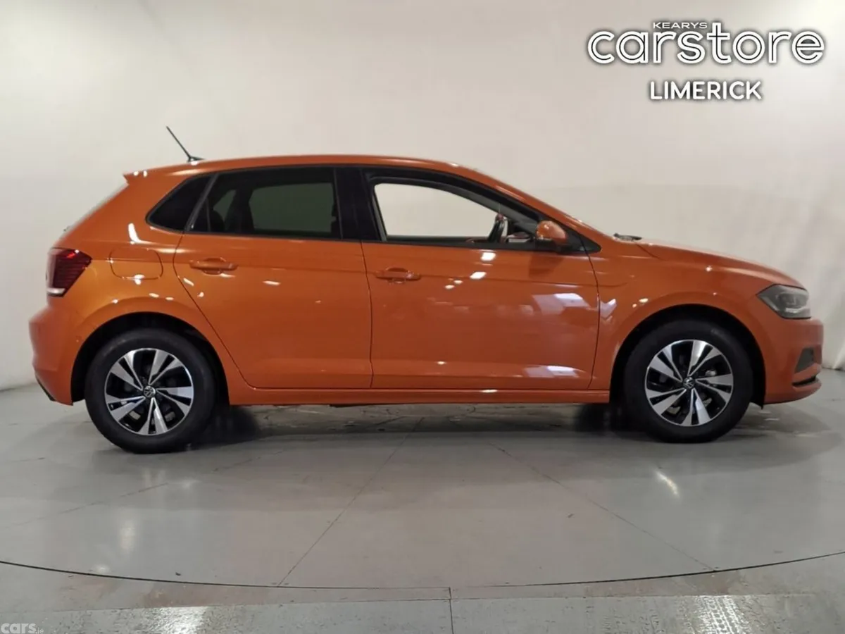 Volkswagen Polo Hatchback, Petrol, 2021, Orange