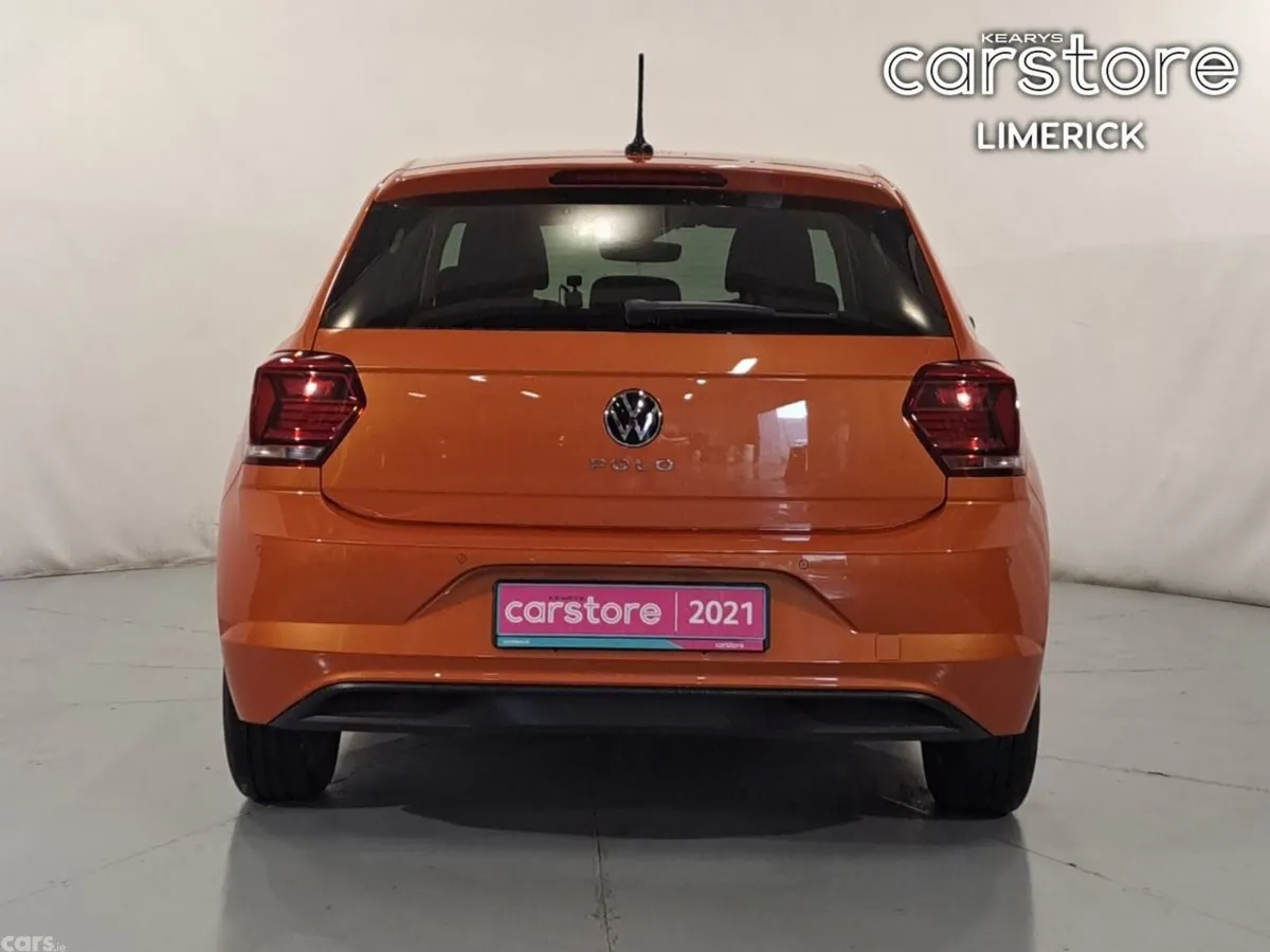 Volkswagen Polo Hatchback, Petrol, 2021, Orange