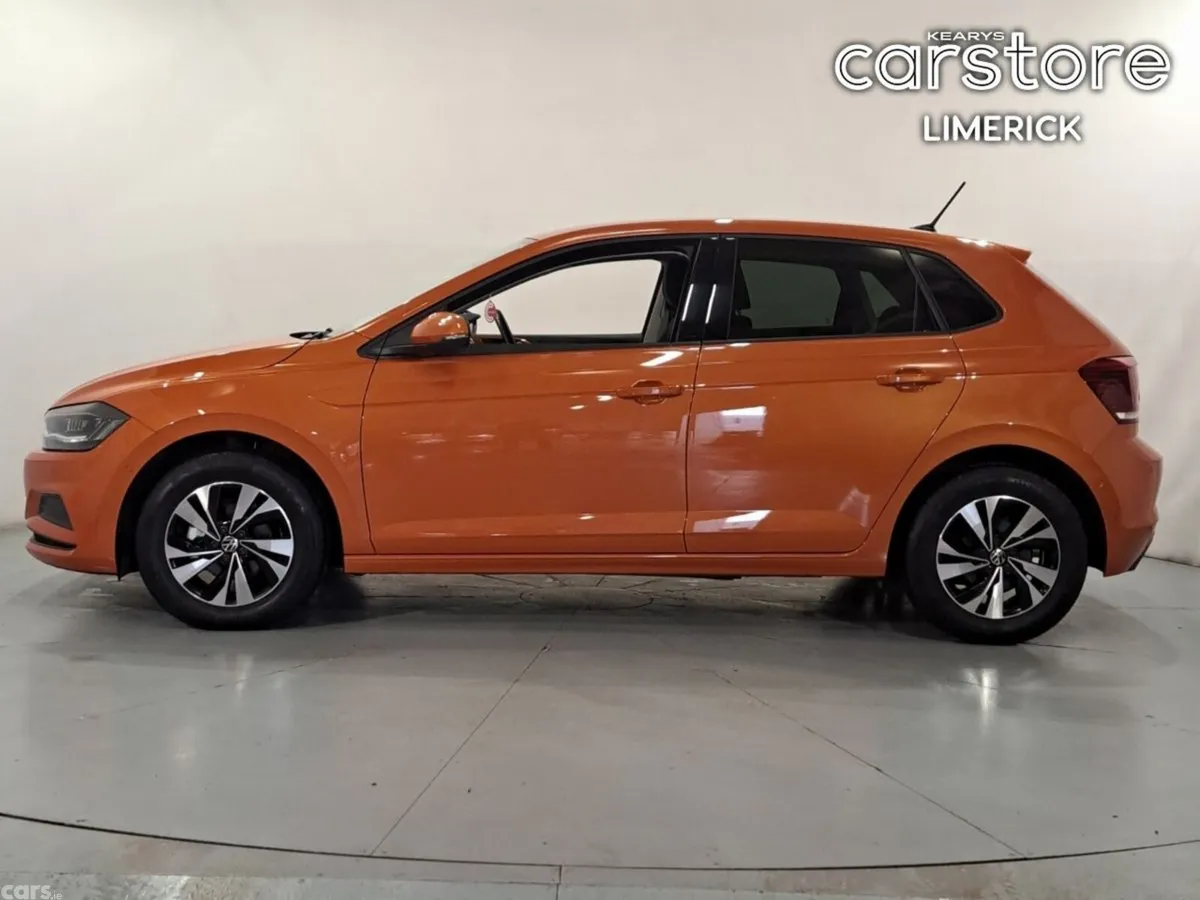 Volkswagen Polo Hatchback, Petrol, 2021, Orange