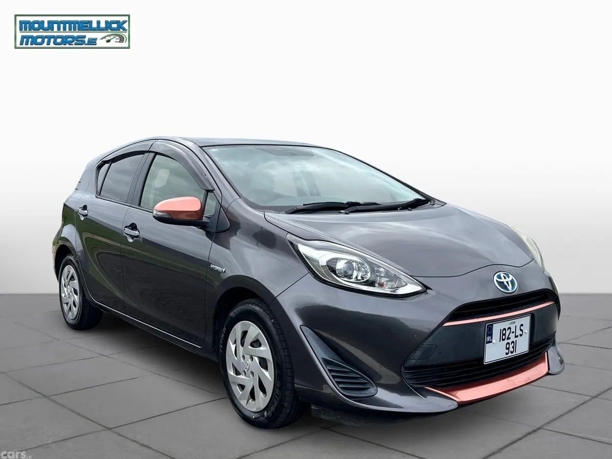 Toyota Aqua Hatchback, Petrol Hybrid, 2018, Grey