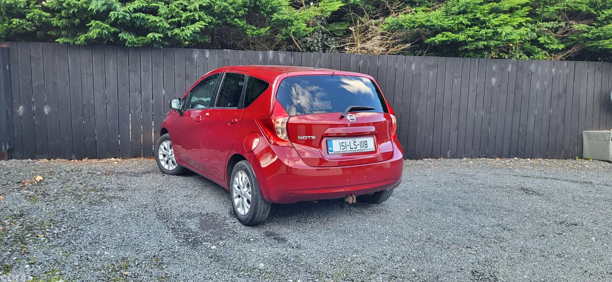 Nissan Note MPV, Petrol, 2015, Red